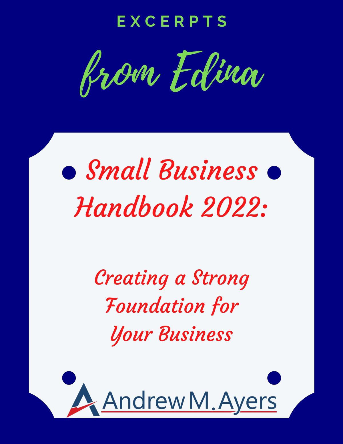 Small Business Handbook 2022