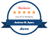 Logo Recognizing Andrew M. Ayers, P.C.'s affiliation with AVVO