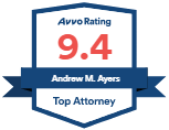Logo Recognizing Andrew M. Ayers, P.C.'s affiliation with AVVO